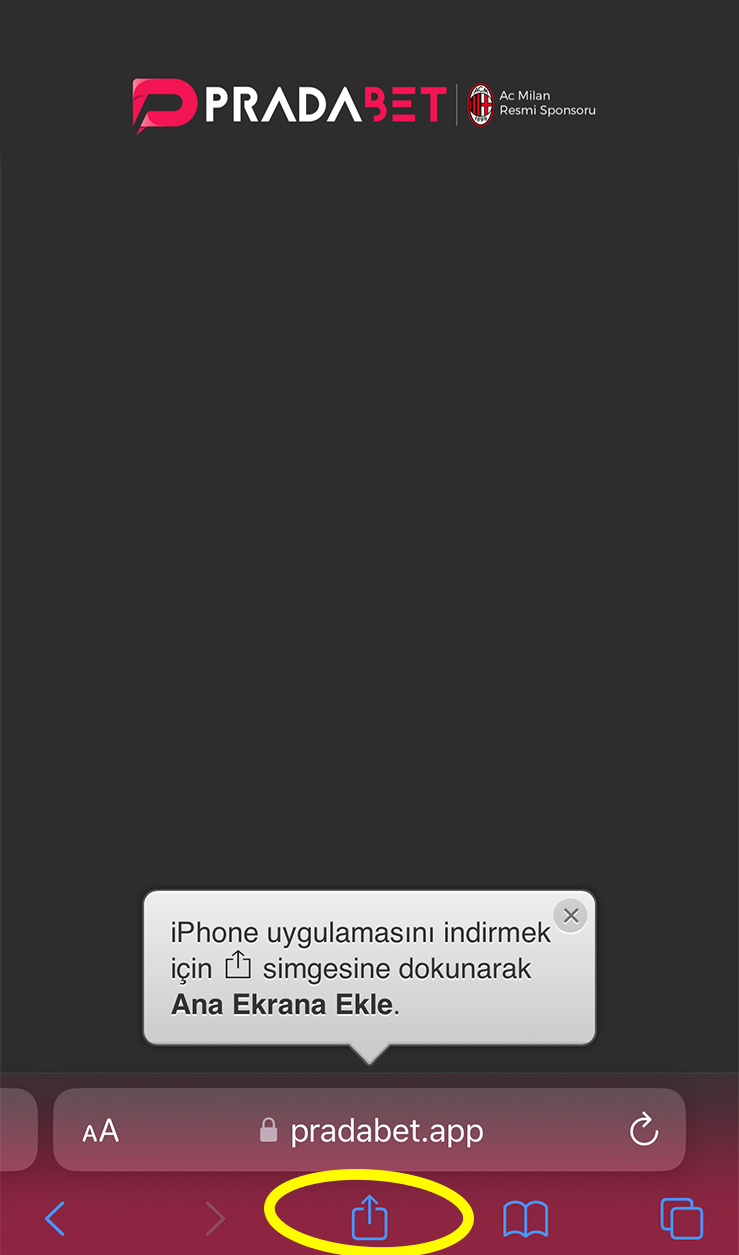 Pradabet iOS